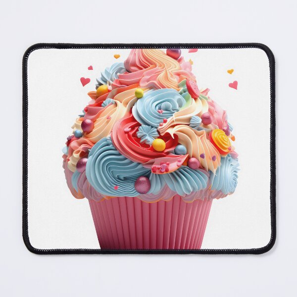 Item preview, cupcake designed and sold by 5minArtStudio.
