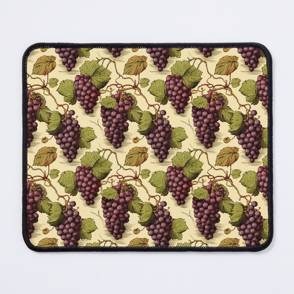 Item preview, Grapes fruits seamless pattern designed and sold by DimyStickers.
