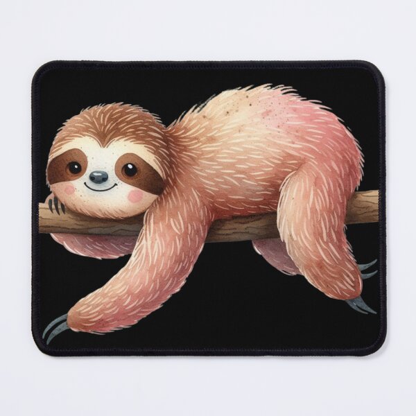 Item preview, Watercolor Sloth designed and sold by Azrora.