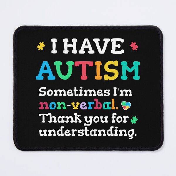 Item preview, Non-verbal Autism designed and sold by HandicraftArt.