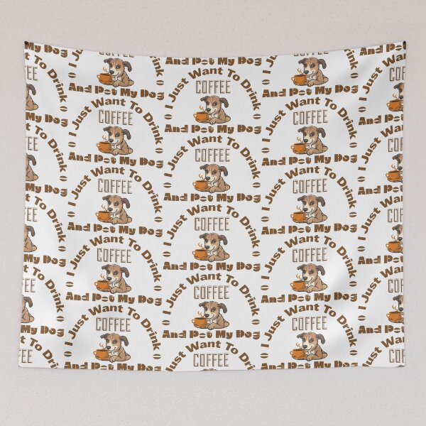 Item preview, Coffee And Dog designed and sold by CatCoconut-Art.