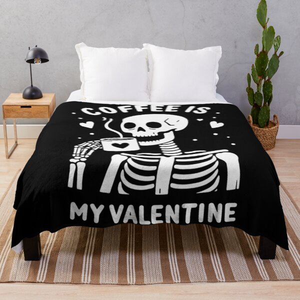 Item preview, Bee my Valentine - skeleton valentine - Couple valentine coffee designed and sold by teedory.