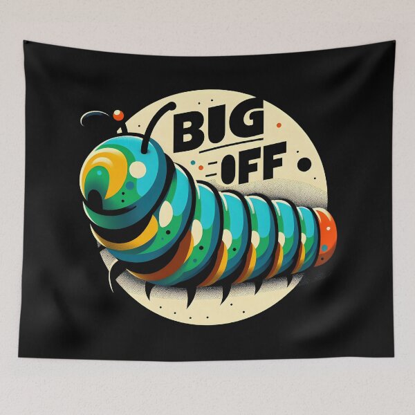 Item preview, Caterpillar: Bug Off! designed and sold by Dungeon-Depot.