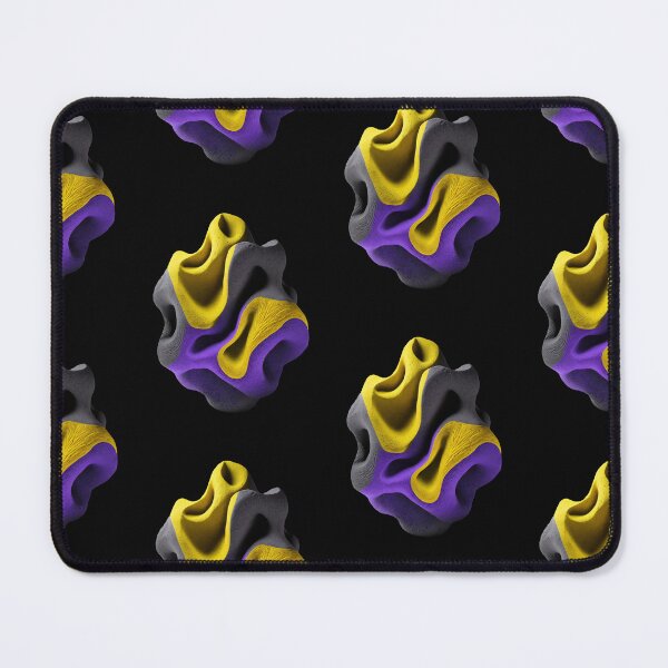 Item preview, Abstract Form Yellow Violet designed and sold by Lelijo.