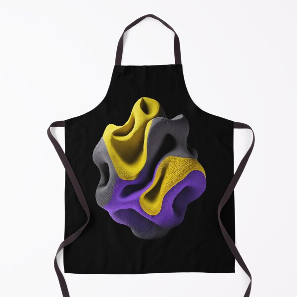 Item preview, Abstract Form Yellow Violet designed and sold by Lelijo.