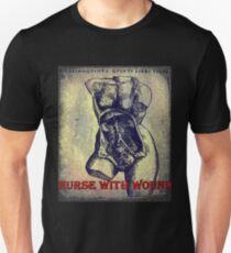 Krankenschwester Mit Wunde Slim Fit T-Shirt