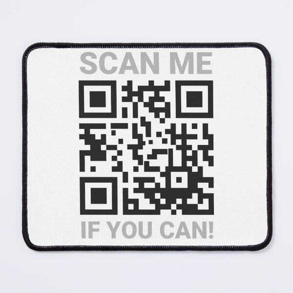 Item preview, Scan Me If You Can QR Code Art designed and sold by Label8Designs.