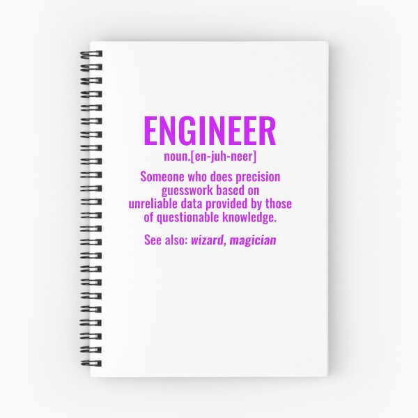 Item preview, Engineer Someone Who Does Precision Guesswork Based on Unreliable Data Provided by Those of Questionable Knowledge tshirt designed and sold by simbamerch.