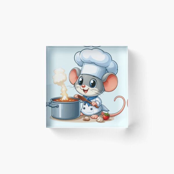 Item preview, Cute chef mouse  designed and sold by Culmika.