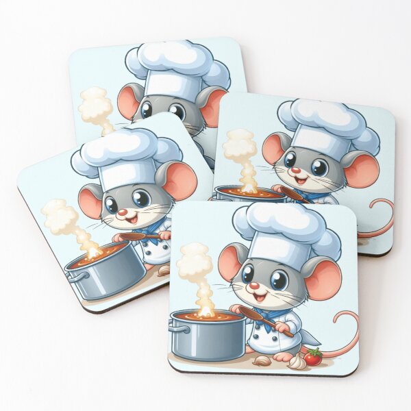 Item preview, Cute chef mouse  designed and sold by Culmika.