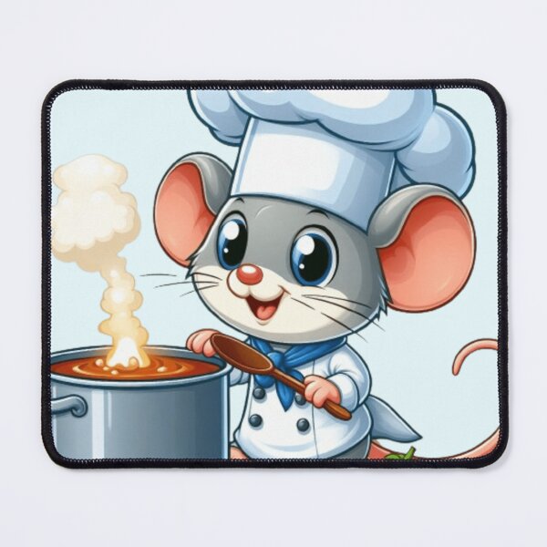 Item preview, Cute chef mouse designed and sold by Culmika.