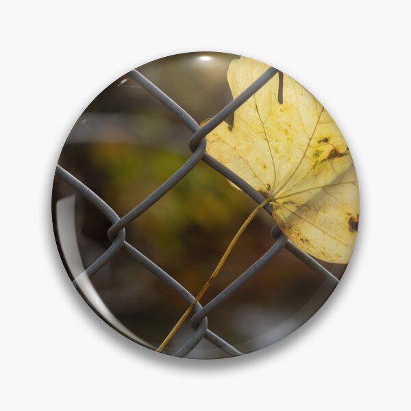 Item preview, Leaf Caught in a Fence designed and sold by Calidris Fotografie Steffi & Ben Köppler.