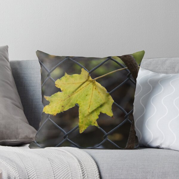 Item preview, Leaf Caught in a Fence designed and sold by Calidris Fotografie Steffi & Ben Köppler.