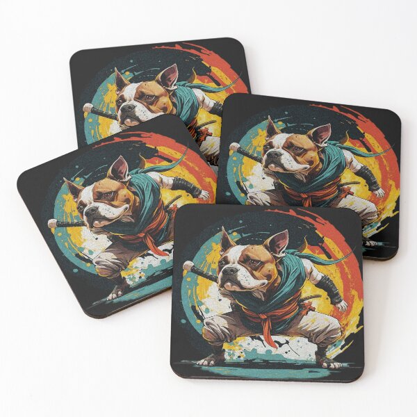 Item preview, Ninja Dog Mutant Mad Dogs  designed and sold by NOURLANDART.