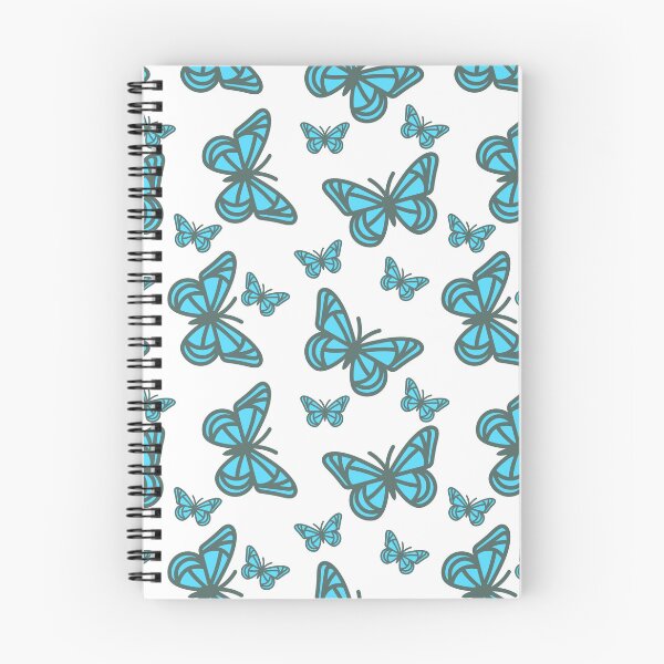 Item preview, blue geometric butterflies designed and sold by dottiedigitals.