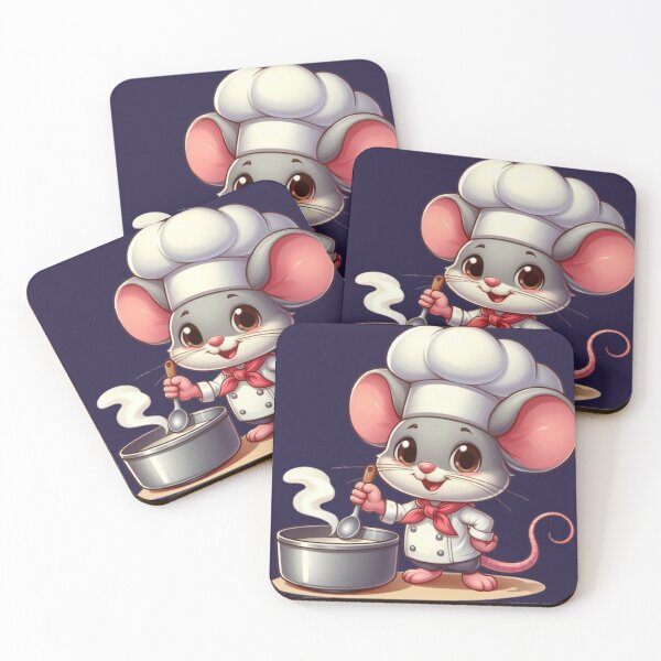 Item preview, Cute chef mouse  designed and sold by Culmika.