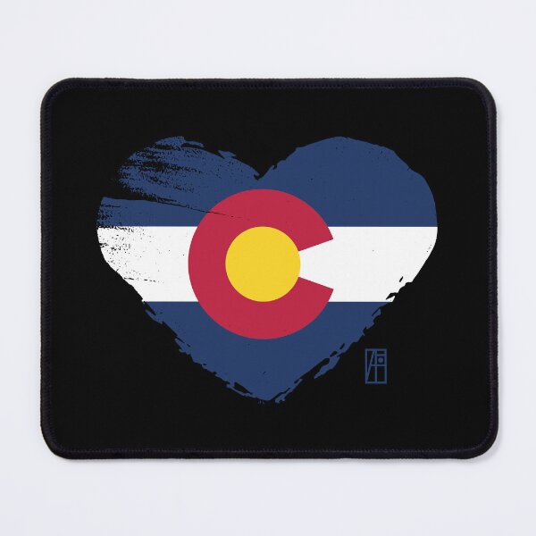 Item preview, U.S. State - I Love Colorado - Colorado Flag designed and sold by ArtProjectShop.