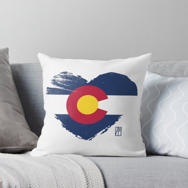 Item preview, U.S. State - I Love Colorado - Colorado Flag designed and sold by ArtProjectShop.