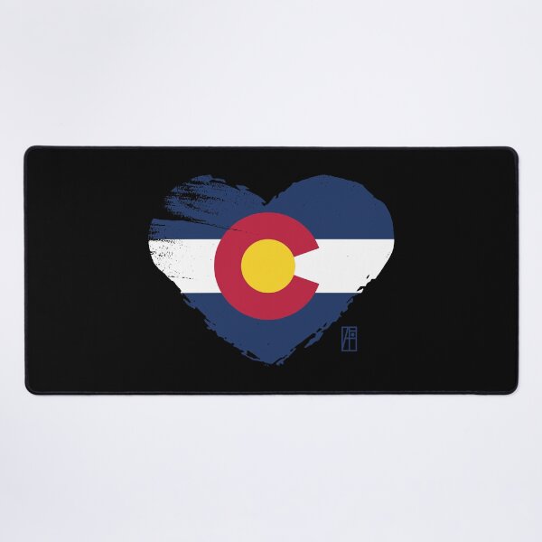 Item preview, U.S. State - I Love Colorado - Colorado Flag designed and sold by ArtProjectShop.