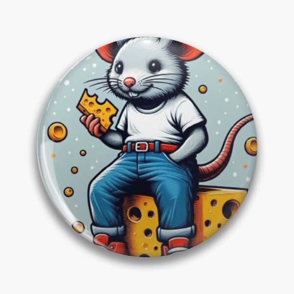 Item preview, Cool mouse with cheese  designed and sold by Culmika.