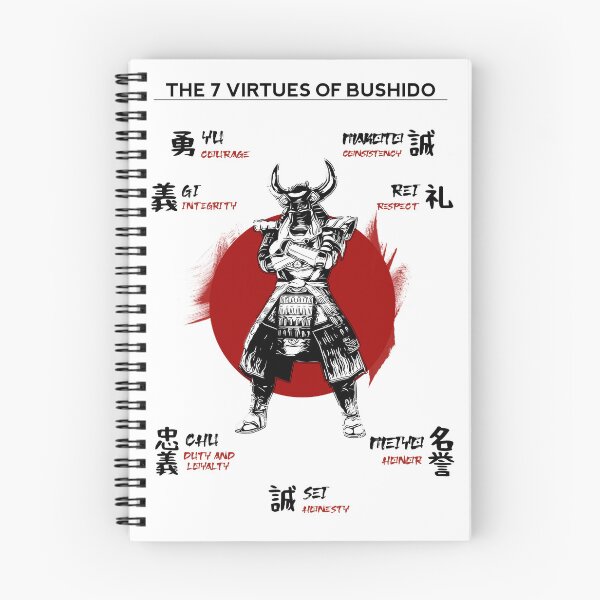 Item preview, The Seven Virtues of Bushido III designed and sold by NawbuSmart.