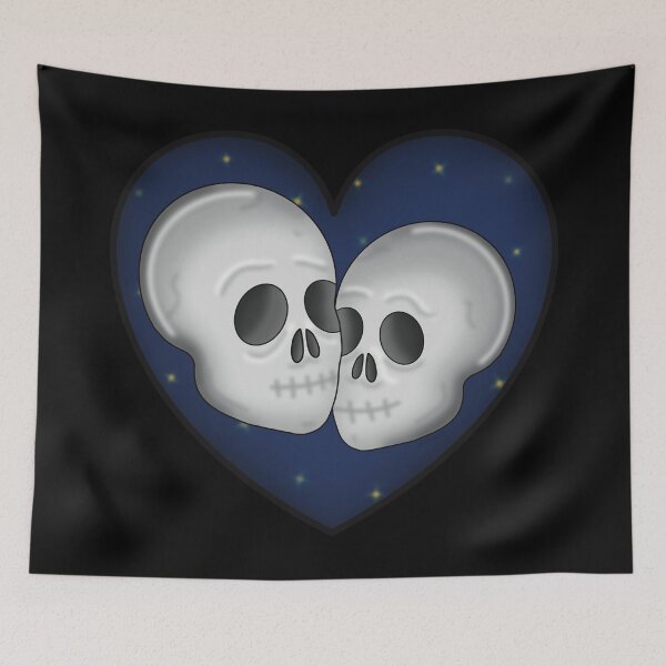 Item preview, Spooky Star Crossed Lovers designed and sold by MadeByGeeClowes.