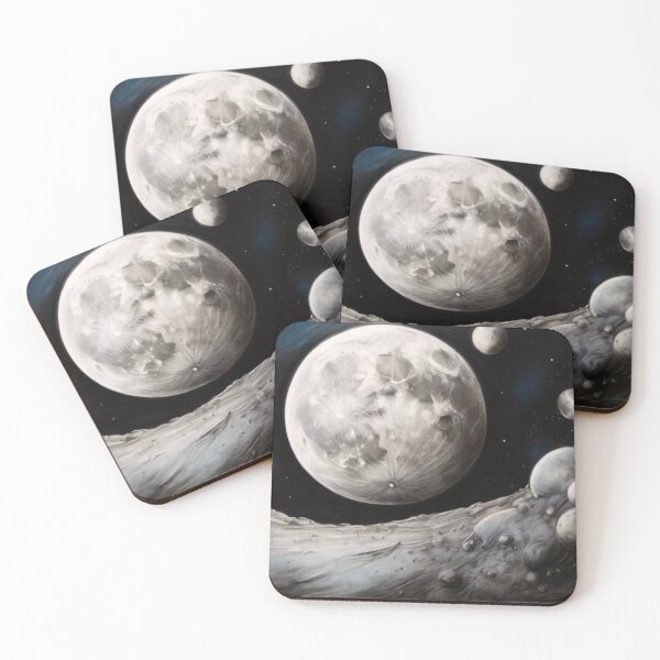 Item preview, " Moons Out of this World,  " designed and sold by Frame of Mind .