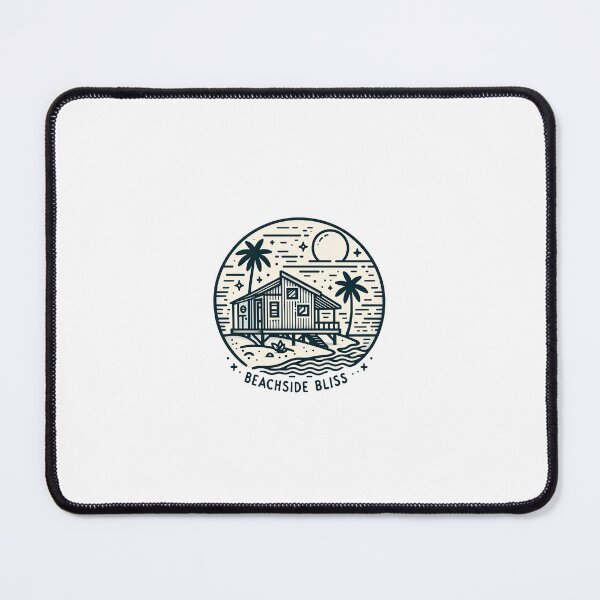 Item preview, beachside Bliss quote tiny beach home design  designed and sold by GreenBubble - Shop and reforest.