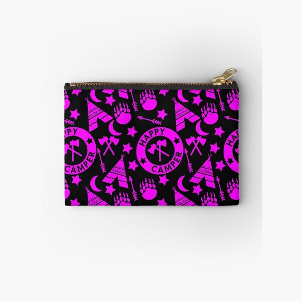 Item preview, Purple Cute Camping Pattern designed and sold by dottiedigitals.