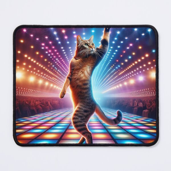 Item preview, Saturday Night Cat Fever designed and sold by catontheroof.