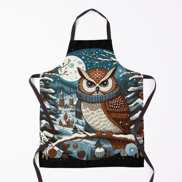 Item preview, Owl in Winter designed and sold by Azrora.
