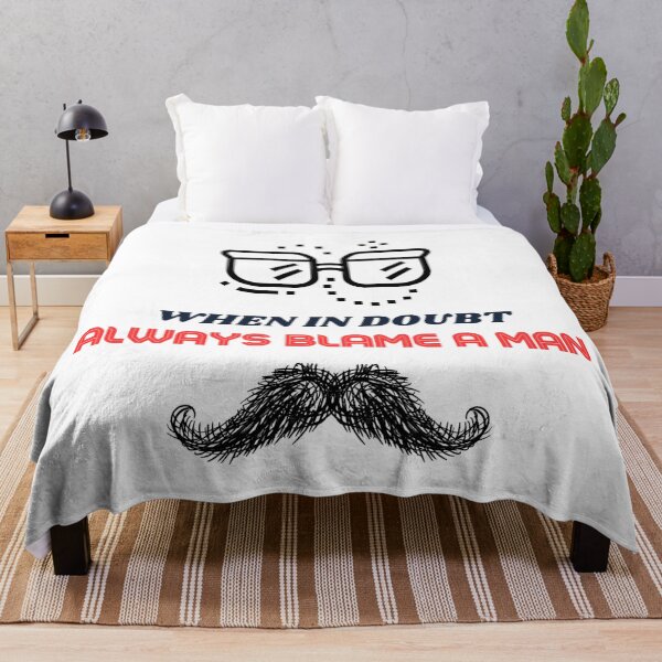 Item preview, When In Doubt Always Blame A Man  designed and sold by JaaCreativeShop.