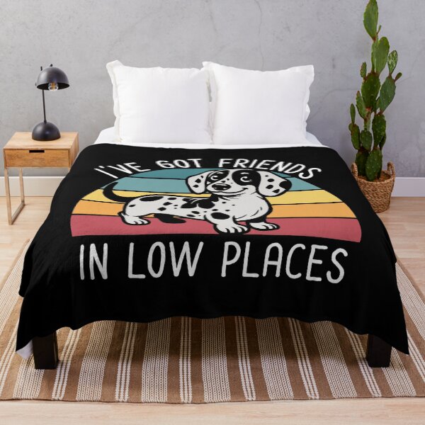 Item preview, I've Got Friends In Low Places Dapple Dachshund designed and sold by Hic21.