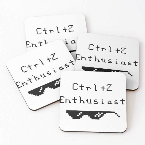 Item preview, Ctrl + Z entusiasta divertido designed and sold by DazzleDroplets.