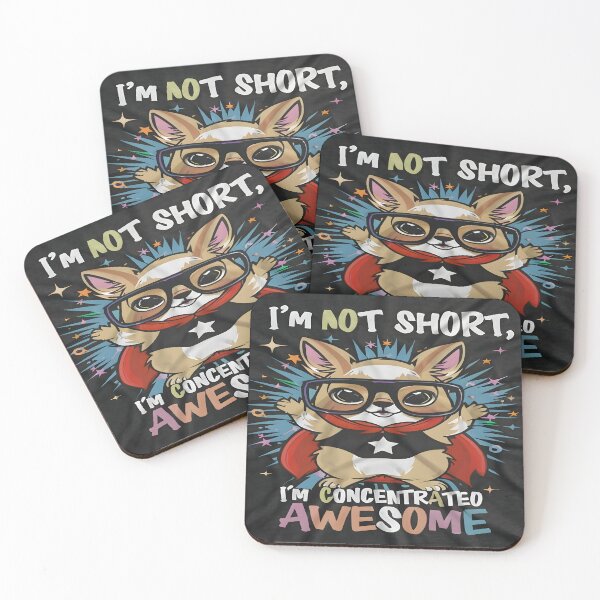Item preview, The Fun-Sized Hero "I'm not short, I'm concentrated awesome!" designed and sold by Wishing-Wings.