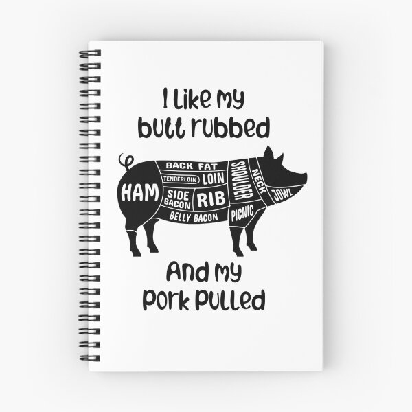 Item preview, Butt Rubbed and Pork Pulled Funny Pig Father's Day Gift designed and sold by Karma-n-Chaos.