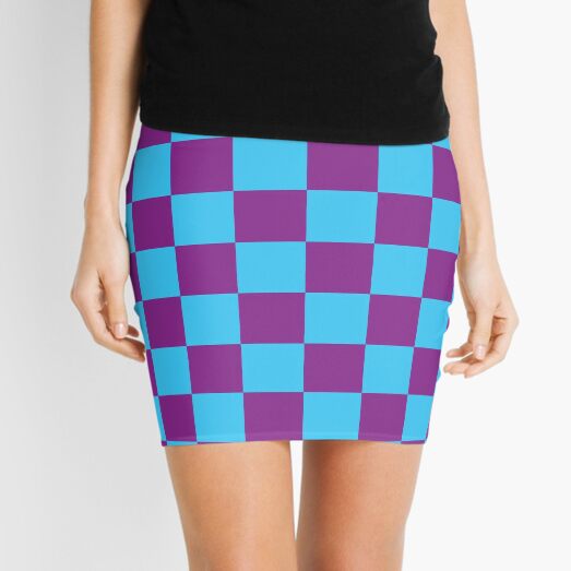 rainbow plaid skirt - Trash Queen