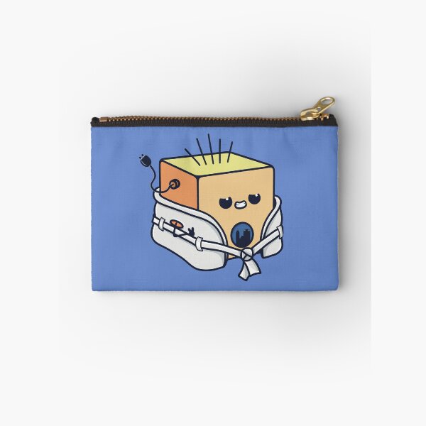Item preview, Cute bathrobe plug cube - blue designed and sold by Lyzvart.