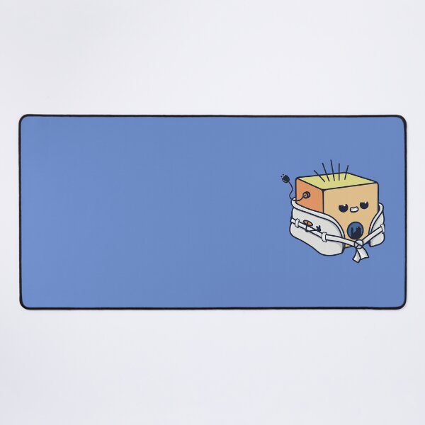 Item preview, Cute bathrobe plug cube - blue designed and sold by Lyzvart.