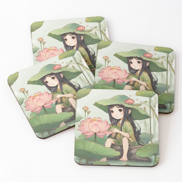 Item preview, Small lotus Leshy with pet toad designed and sold by marygov.