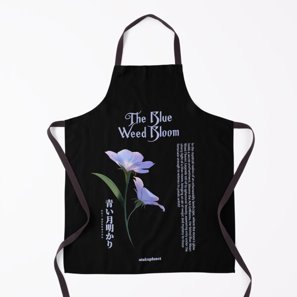 Item preview, anime blue moon flower designed and sold by Otakuniverse.