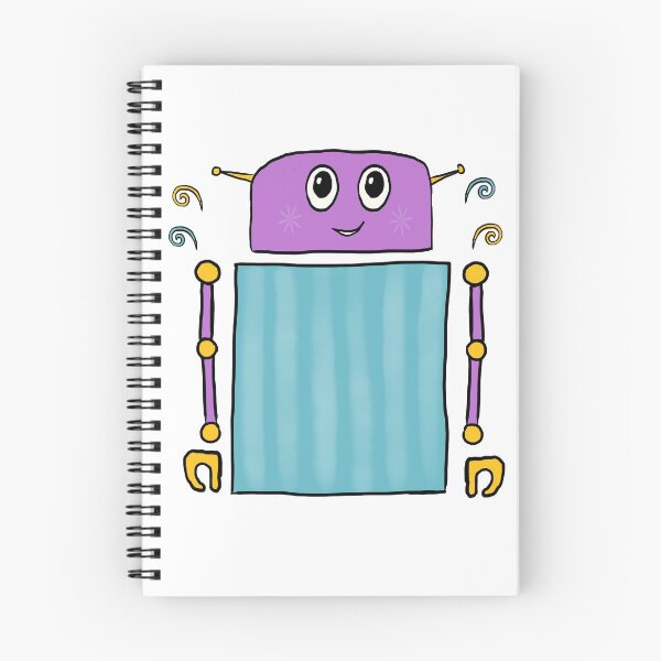 Item preview, Happy Little Robot designed and sold by ArtByDrax.