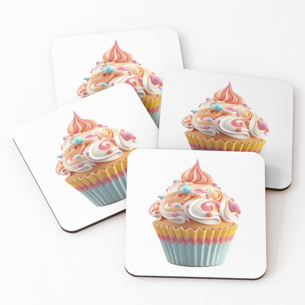 Item preview, cupcake designed and sold by 5minArtStudio.