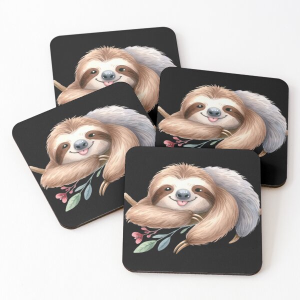 Item preview, Watercolor Sloth designed and sold by Azrora.