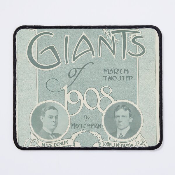 Item preview, The Giants of 1908. Vintage Baseball Sheet Music cover. (Restored). HIGH DEFINITION designed and sold by MINDTHECHERRY.