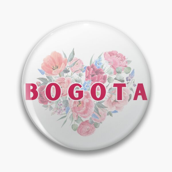 Item preview, Bogota, Colombia | South American Cities | Floral Heart Bouquet designed and sold by Seasider85.