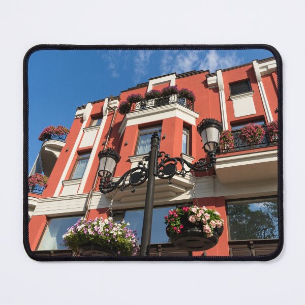 Item preview, Marvelous Architecture in Plovdiv - Colorful Art Deco Facade with Flowers designed and sold by Georgia Mizuleva.
