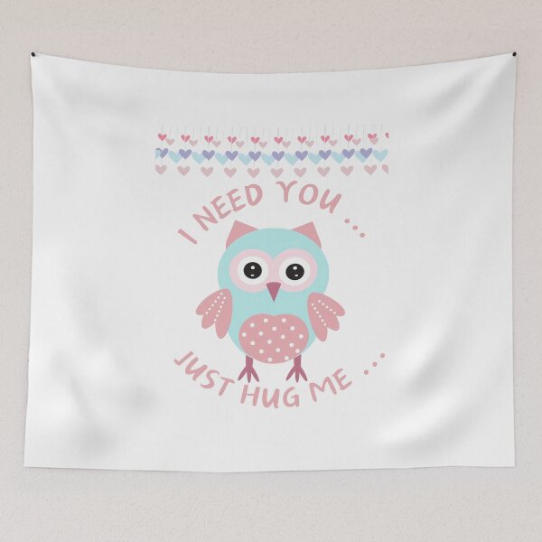 Item preview, I NEED YOU ... JUST HUG ME designed and sold by Sashaqumafa.