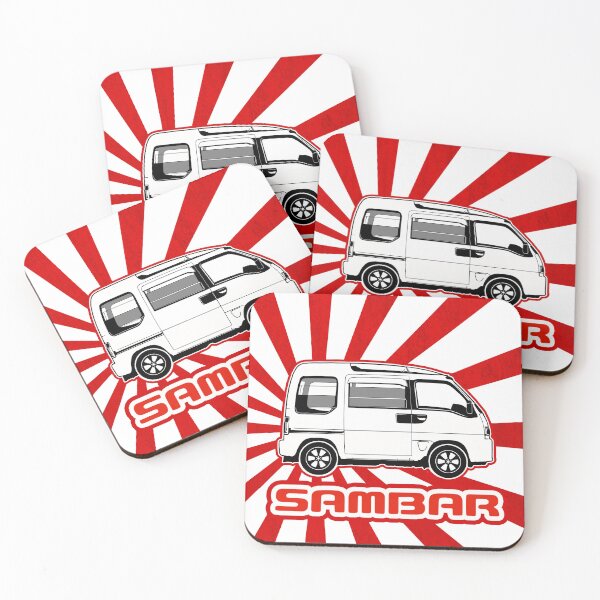 Item preview, Sambar Kei Van Sticker, Japanese Kei Vans designed and sold by mmmkei.