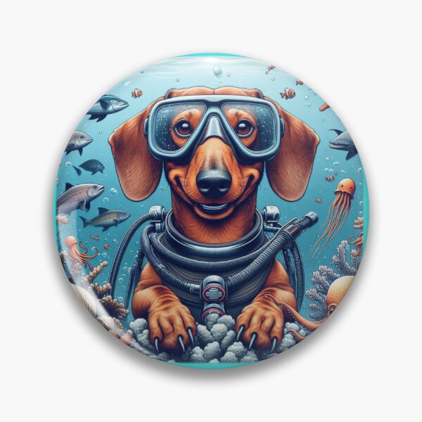 Item preview, Diving Doggo 2 of 4 designed and sold by DesignerDoggo.
